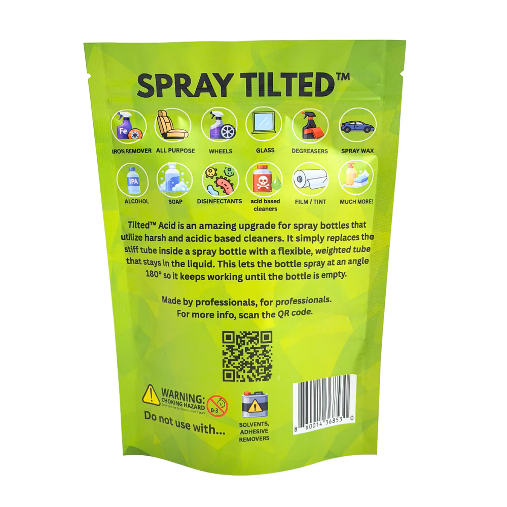 Acid Resistant 180° Spray Bottle Adapter
