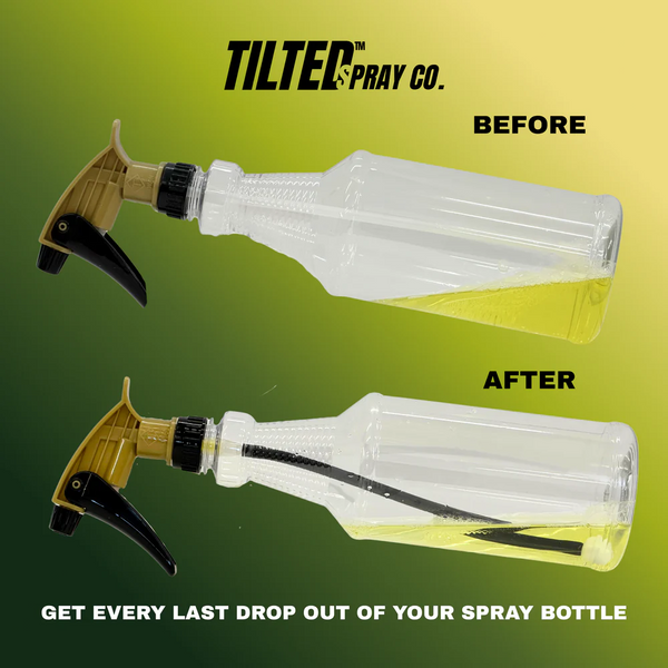 Acid Resistant 180° Spray Bottle Adapter
