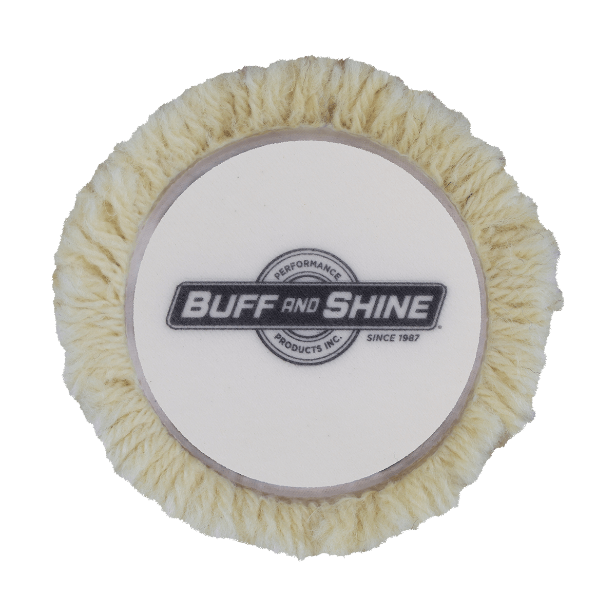 301G - 3" 100% Natural Wool (4 Ply Twist) Grip Wool Pad - Cutting