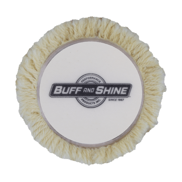 301G - 3" 100% Natural Wool (4 Ply Twist) Grip Wool Pad - Cutting