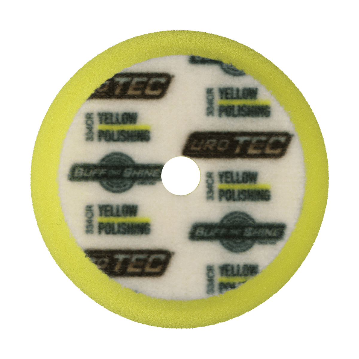 334CR - 3" Yellow URO TEC® Foam Pad - Polishing