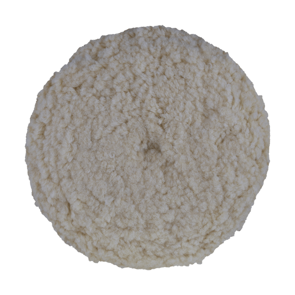 7502G - 7.5" 100% Natural Wool (4 Ply Twist) Grip Wool Pad - Cutting