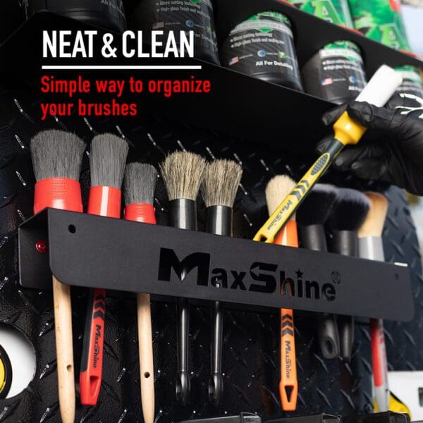 Maxshine Leather Cleaning Brush - Compact Size