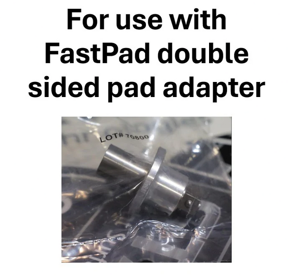 Starke Double Sided FastPad Wool Compounding Pad - Metal Insert