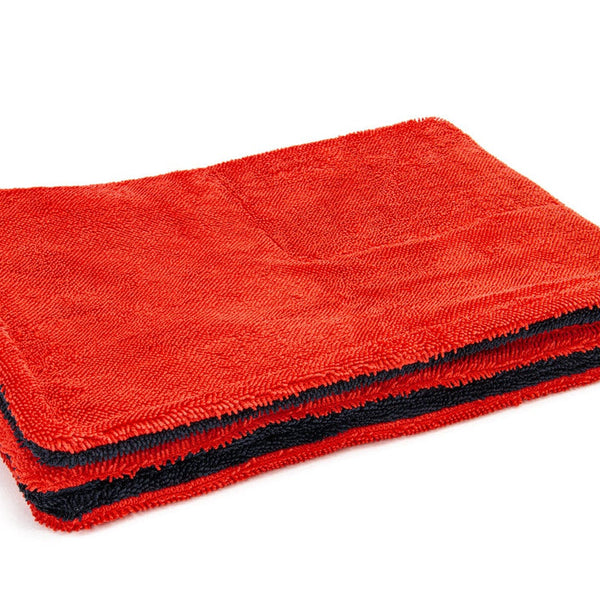 Autofiber [Multi Flip] Four Weave Microfiber Towels - Mesh | Twist | Plush  | Waffle (8 in. x 8 in., 500/400/360/300 gsm) 3 pack