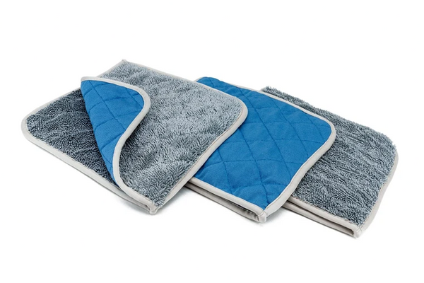 Smooth [Glass Flip] Microfiber Glass Towels (8 in. x 8 in., 1000 gsm) 3 pack