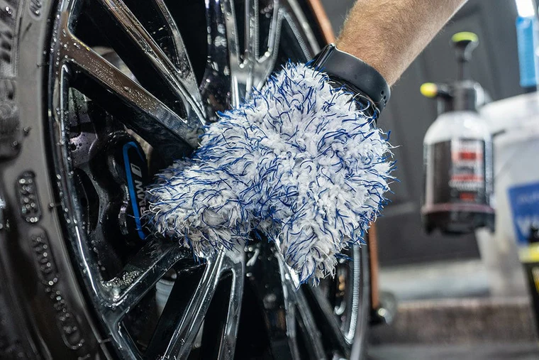 [Wheel Paw] Wheel and Rim Cleaning Mitt - 2 pack
