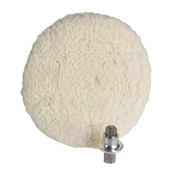 Starke Double Sided FastPad Wool Compounding Pad - Metal Insert